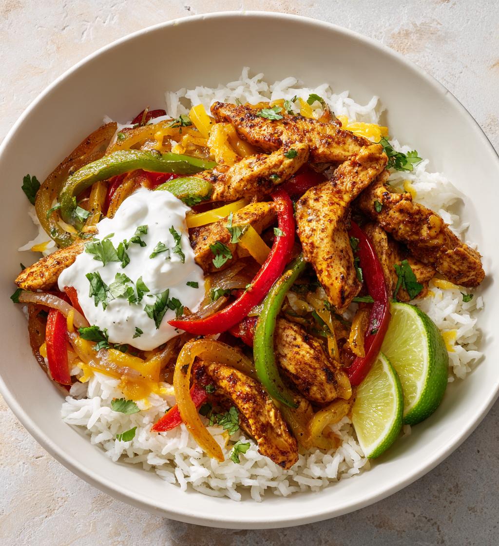 25-Minute Chicken Fajita Bowl - detail 1