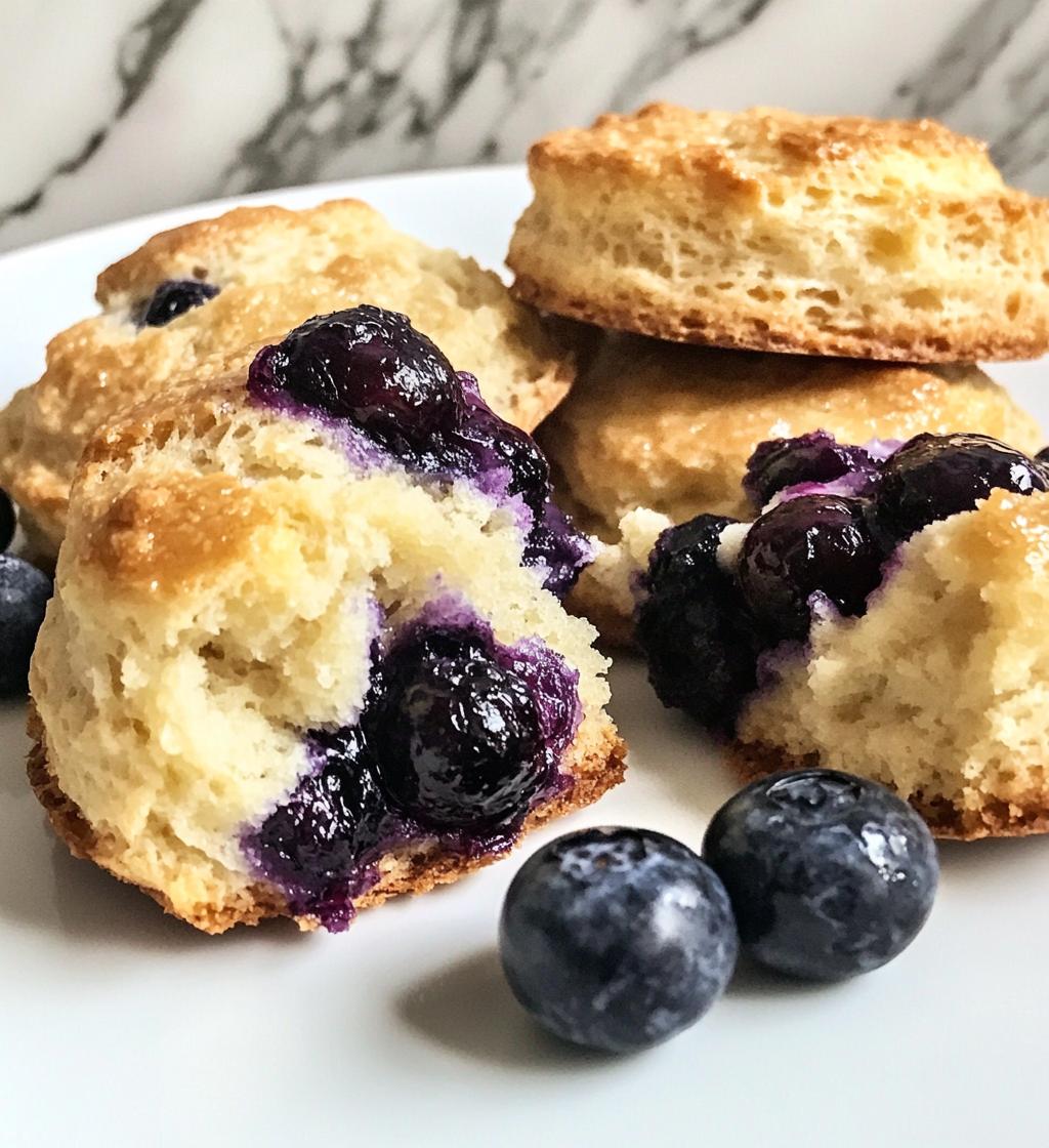 Blueberry Biscuits - detail 1