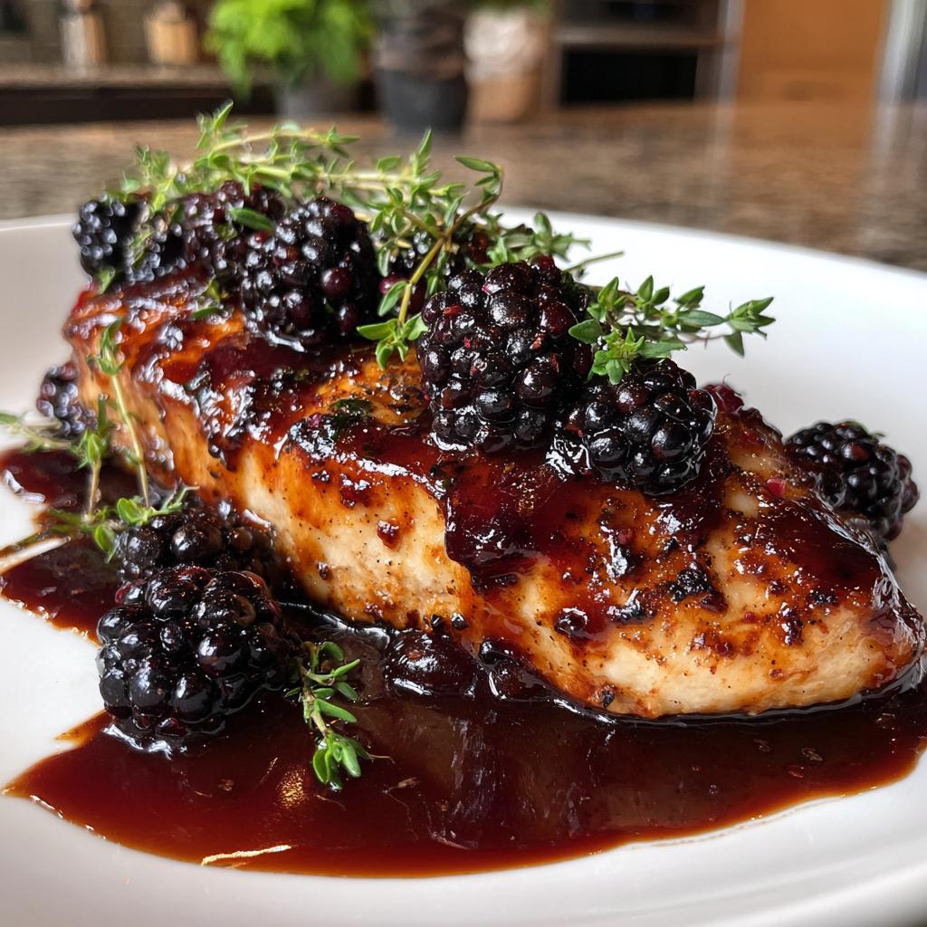 Bourbon Blackberry Chicken Recipe for a Flavorful Dinner - detail 1