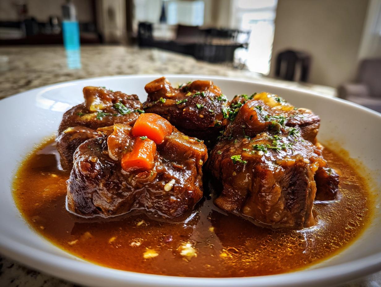 Braised Oxtails with Caribbean Spices - detail 1