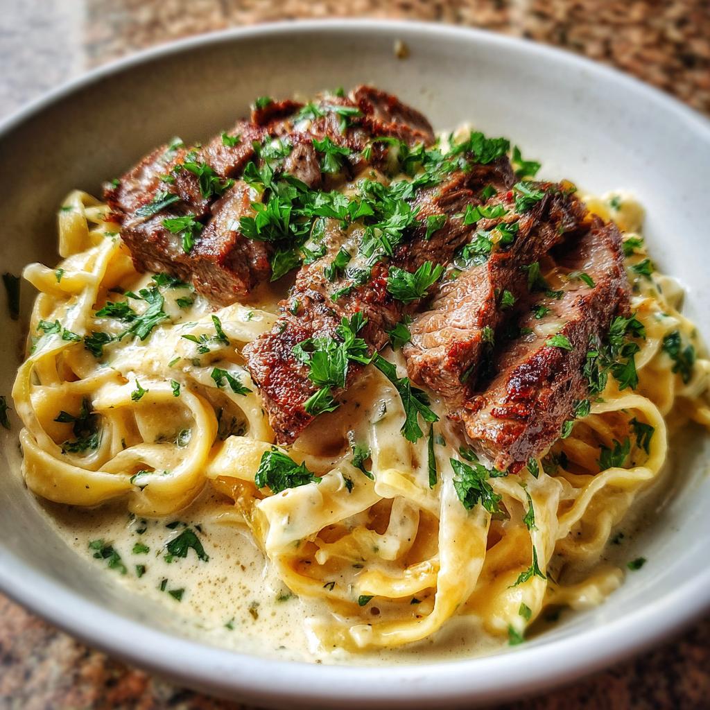Cajun Steak Alfredo - detail 1