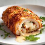 Cheese-Stuffed Chicken Rolls