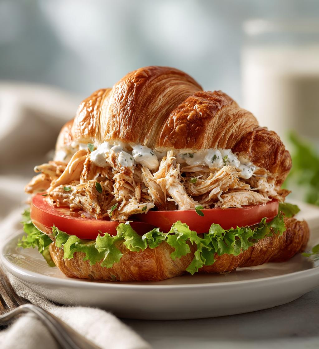 Chicken Croissant Sandwich