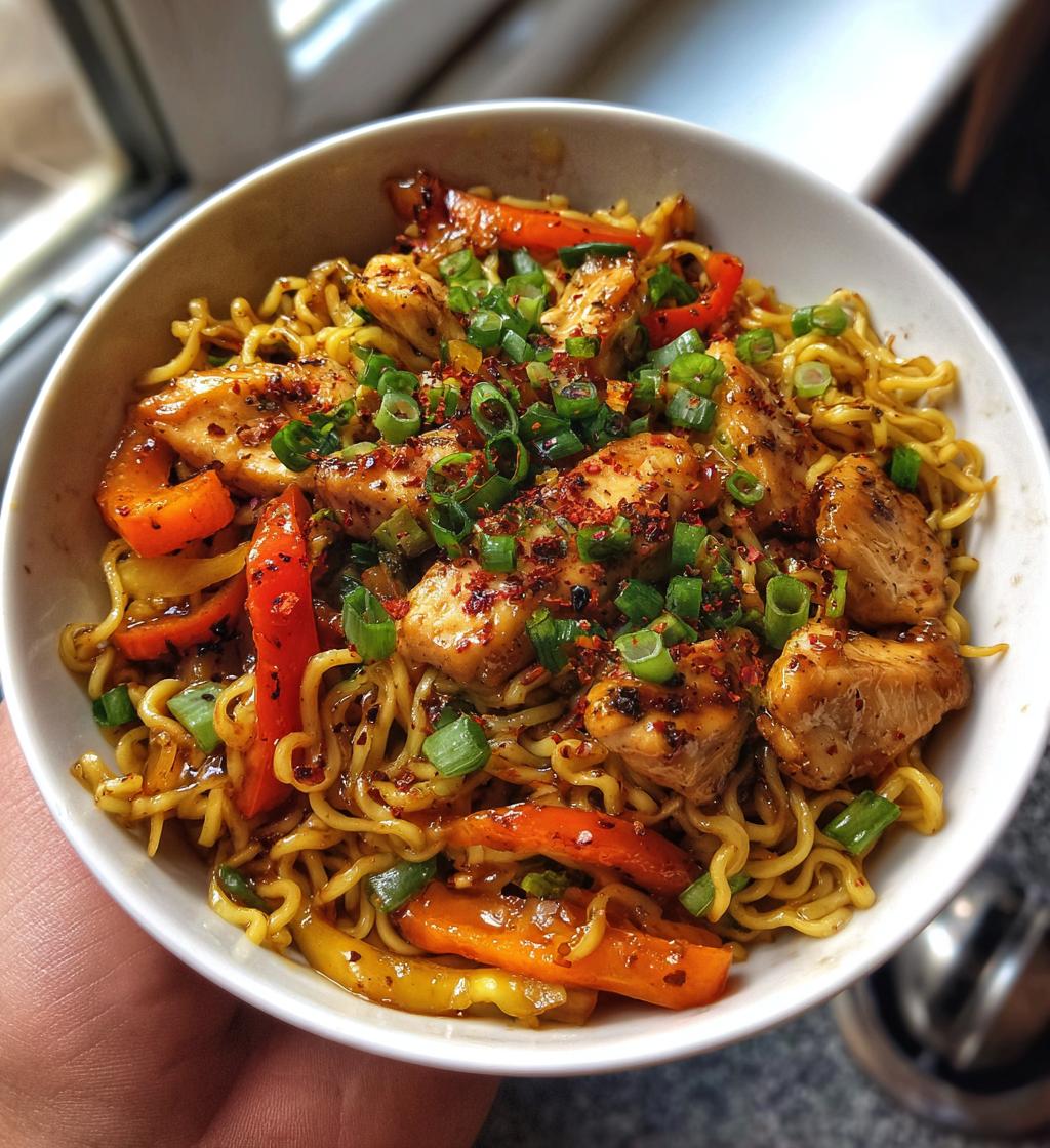 Chicken Ramen Stir Fry (30 minutes)