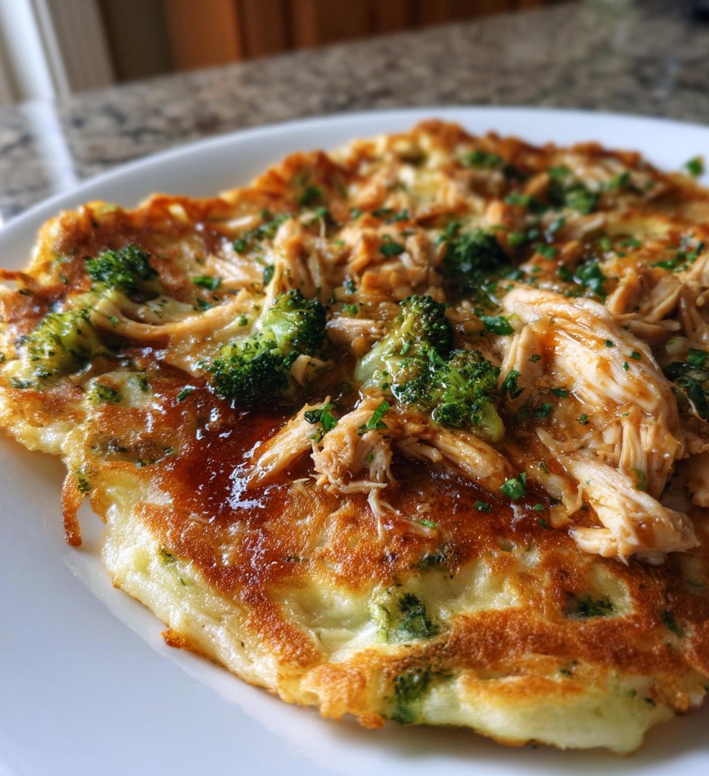 Nutritious 30-Min Chicken and Broccoli Pancakes Rule Dinner