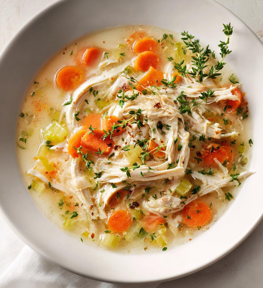 Creamy Chicken Soup - detail 1