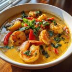Creamy Coconut Curry with ShrimpT