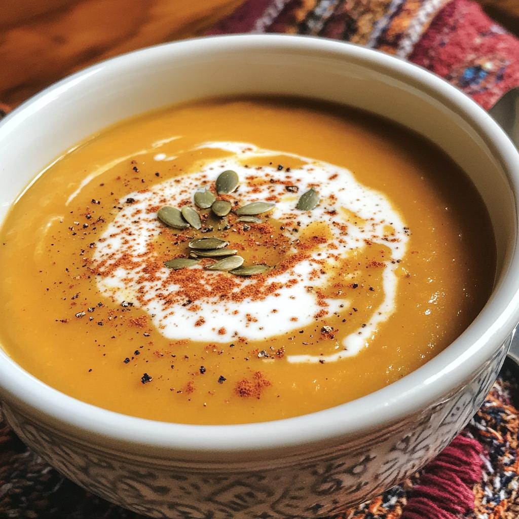 5-Star Creamy Honey Roasted Acorn Squash Soup Recipe