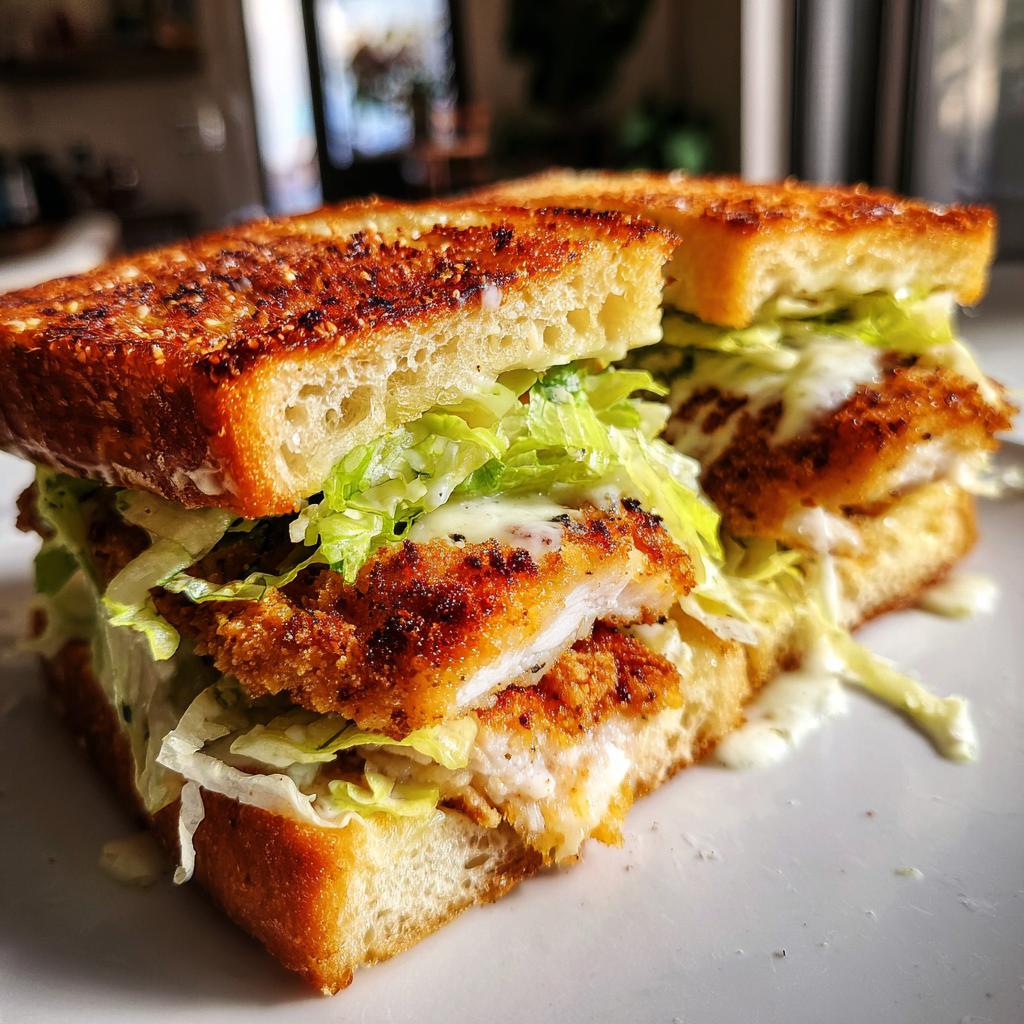 Crispy Chicken Caesar Sandwich - detail 1