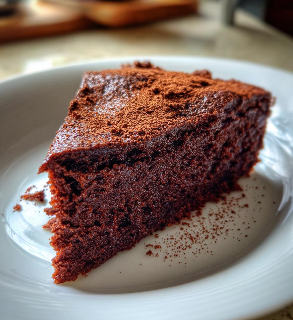 Easy Blender Chocolate Cake - detail 1