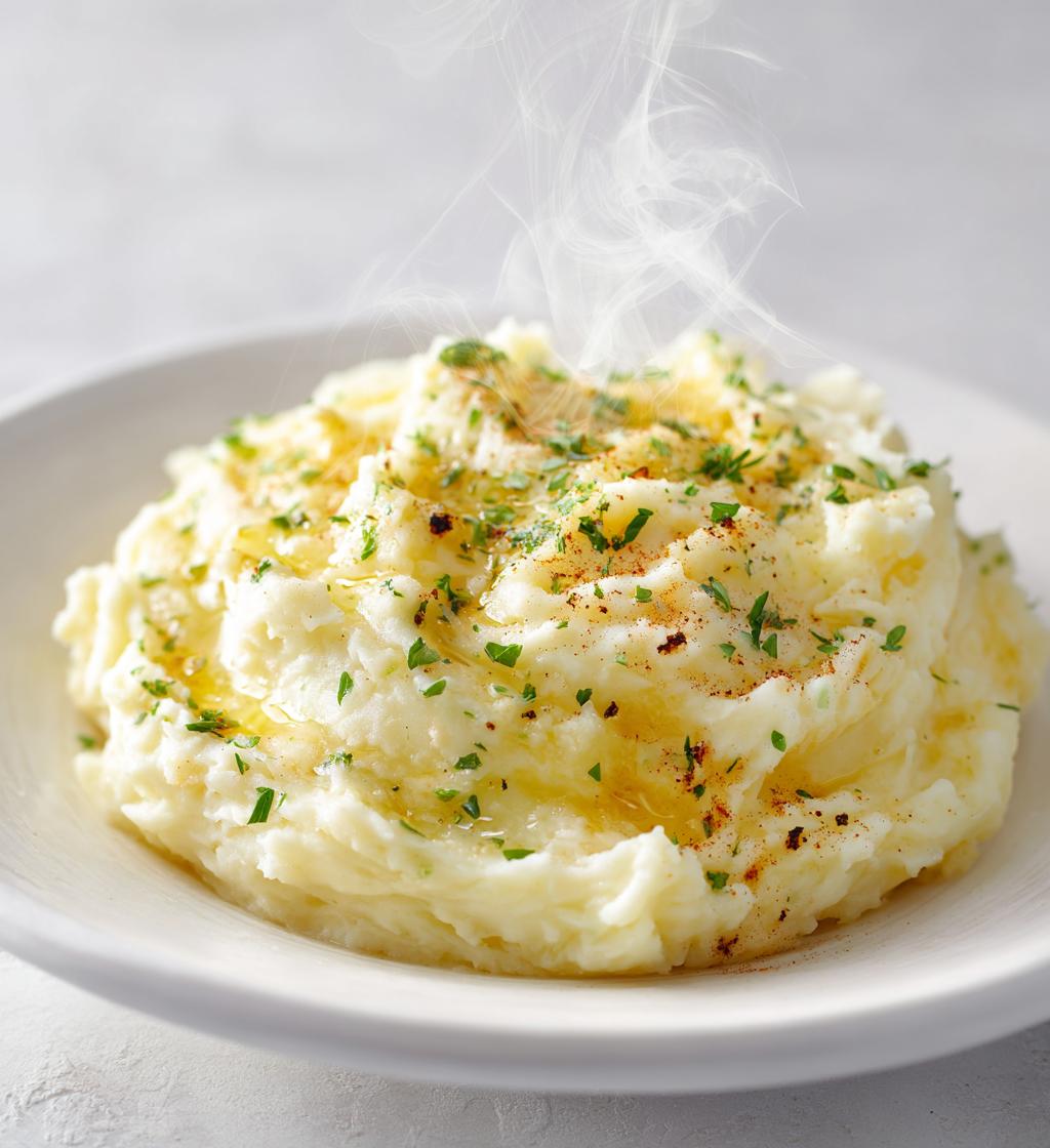 Garlic Butter Mashed Potatoes
