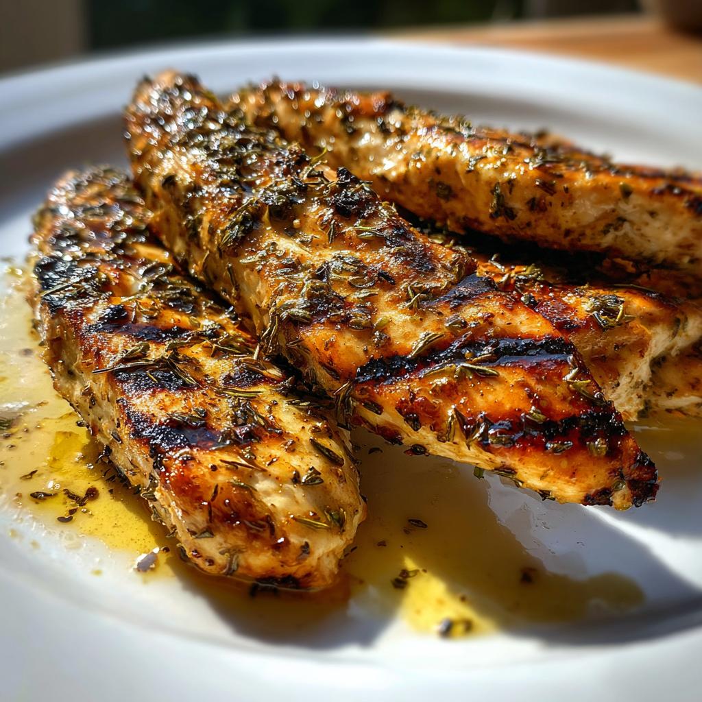 Greek-Style Grilled Chicken Tenders