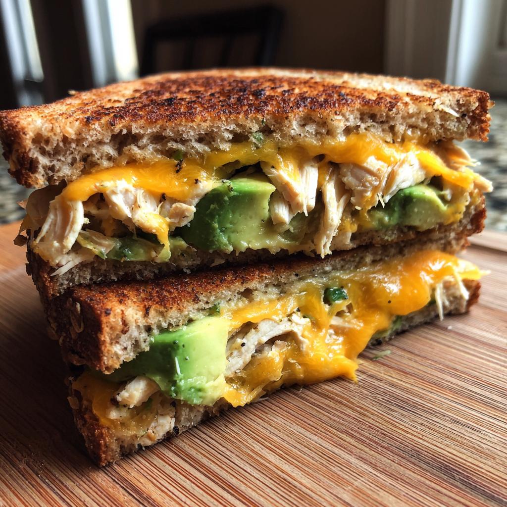 22-Minute Grilled Chicken Avocado Melt That’s Irresistible