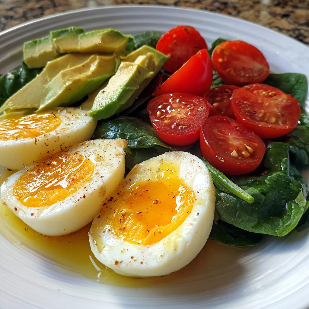 Hard Boiled Egg and Avocado Bowl - detail 1