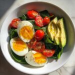 Hard Boiled Egg and Avocado Bowl