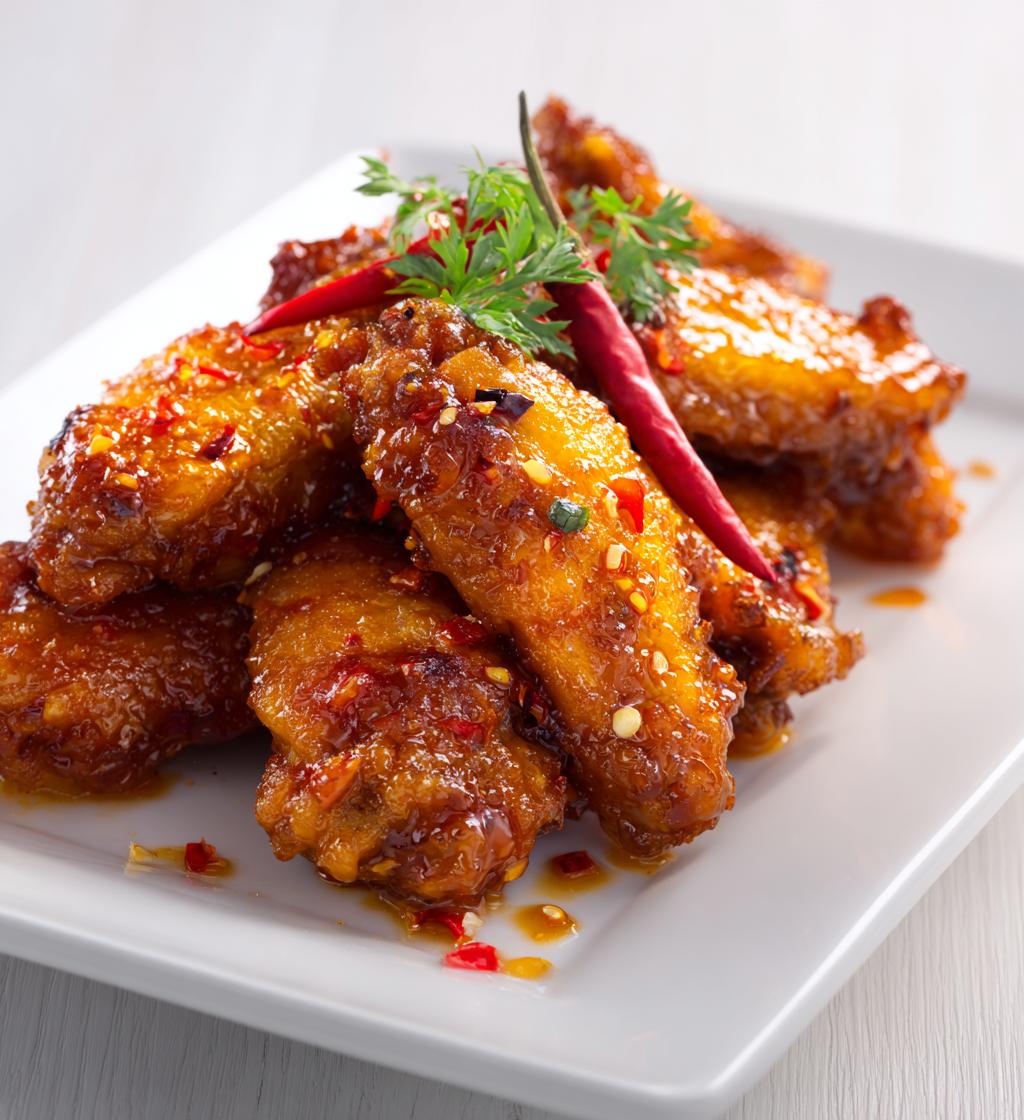 Honey Chili Chicken Wings - detail 1