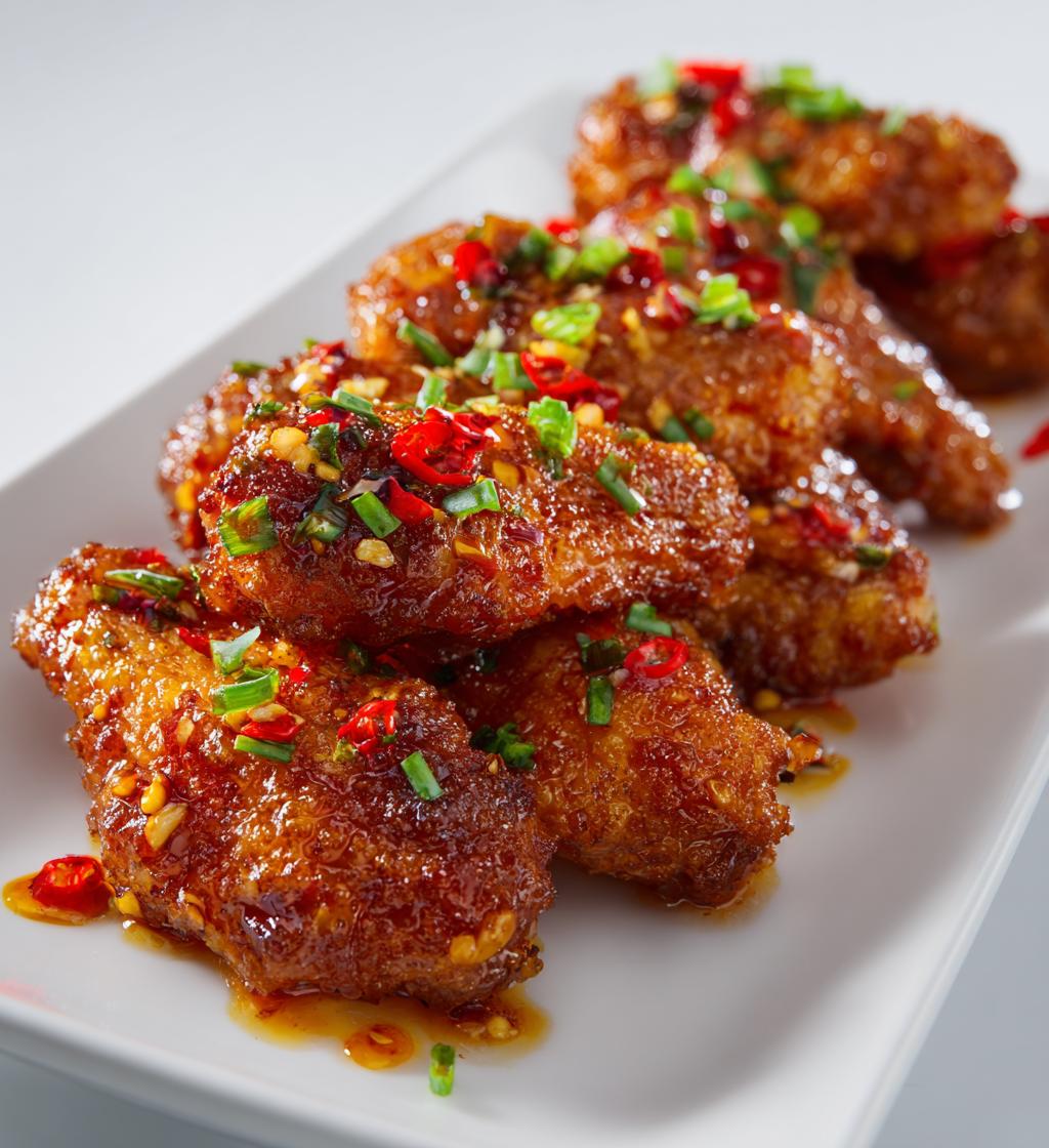 Honey Chili Chicken Wings