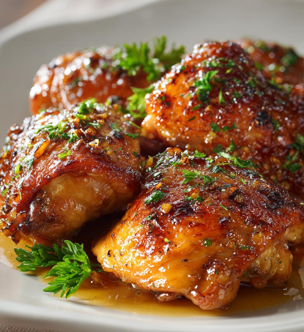 Honey Garlic Chicken