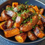 Honey Garlic Sausage Sweet Potatoes