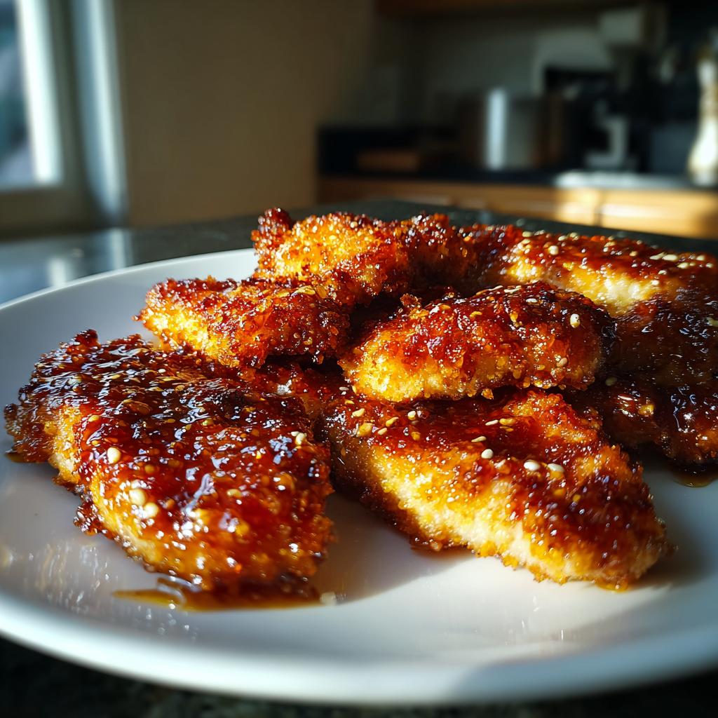 Hot Honey Chicken Cutlets - detail 1