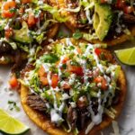 Irresistible Mexican Tostadas de Carne Asada: Quick Dinner Ideas You'll Love!