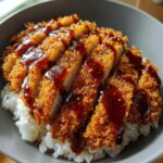 Japanese Katsu Bowls with Tonkatsu Sauce