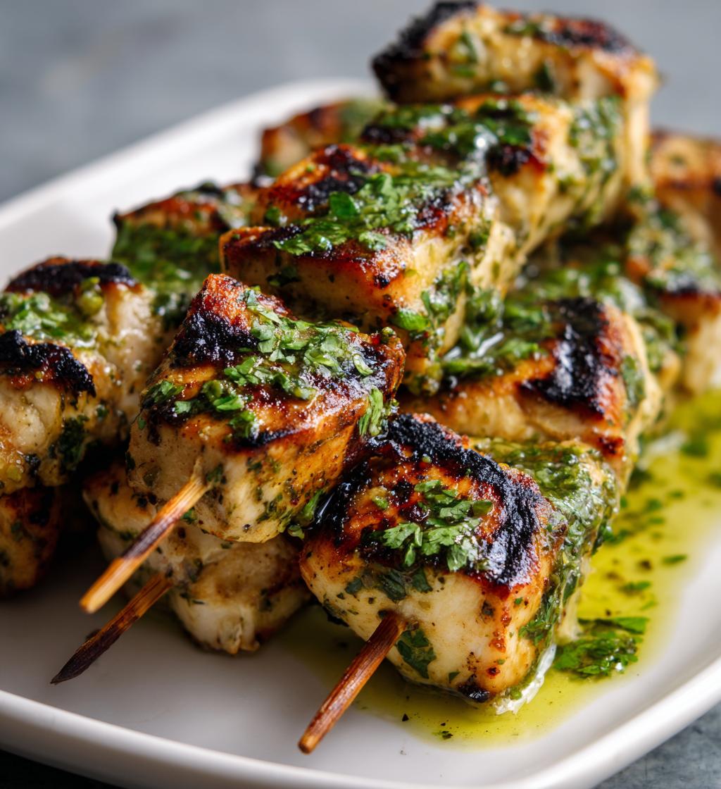 Juicy Grilled Salsa Verde Chicken