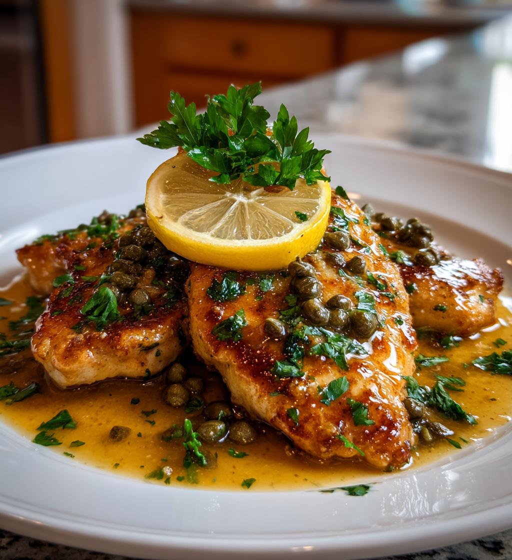 Mediterranean Chicken Piccata - detail 1