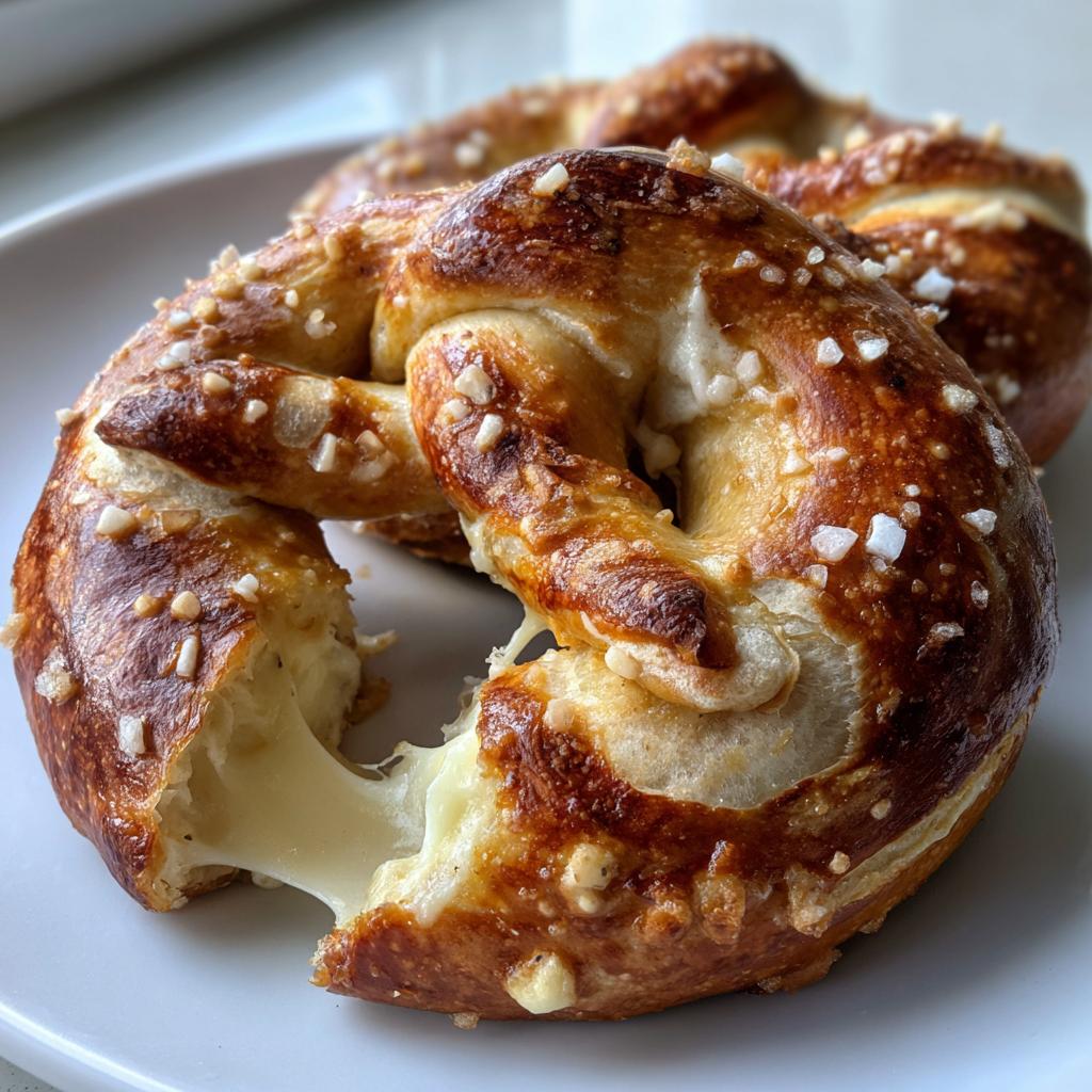 Mozzarella-Stuffed Soft Pretzels - detail 1