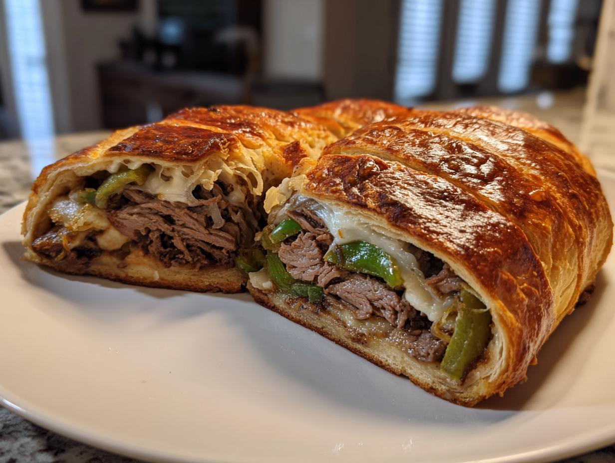 Philly Cheesesteak Stromboli - detail 1