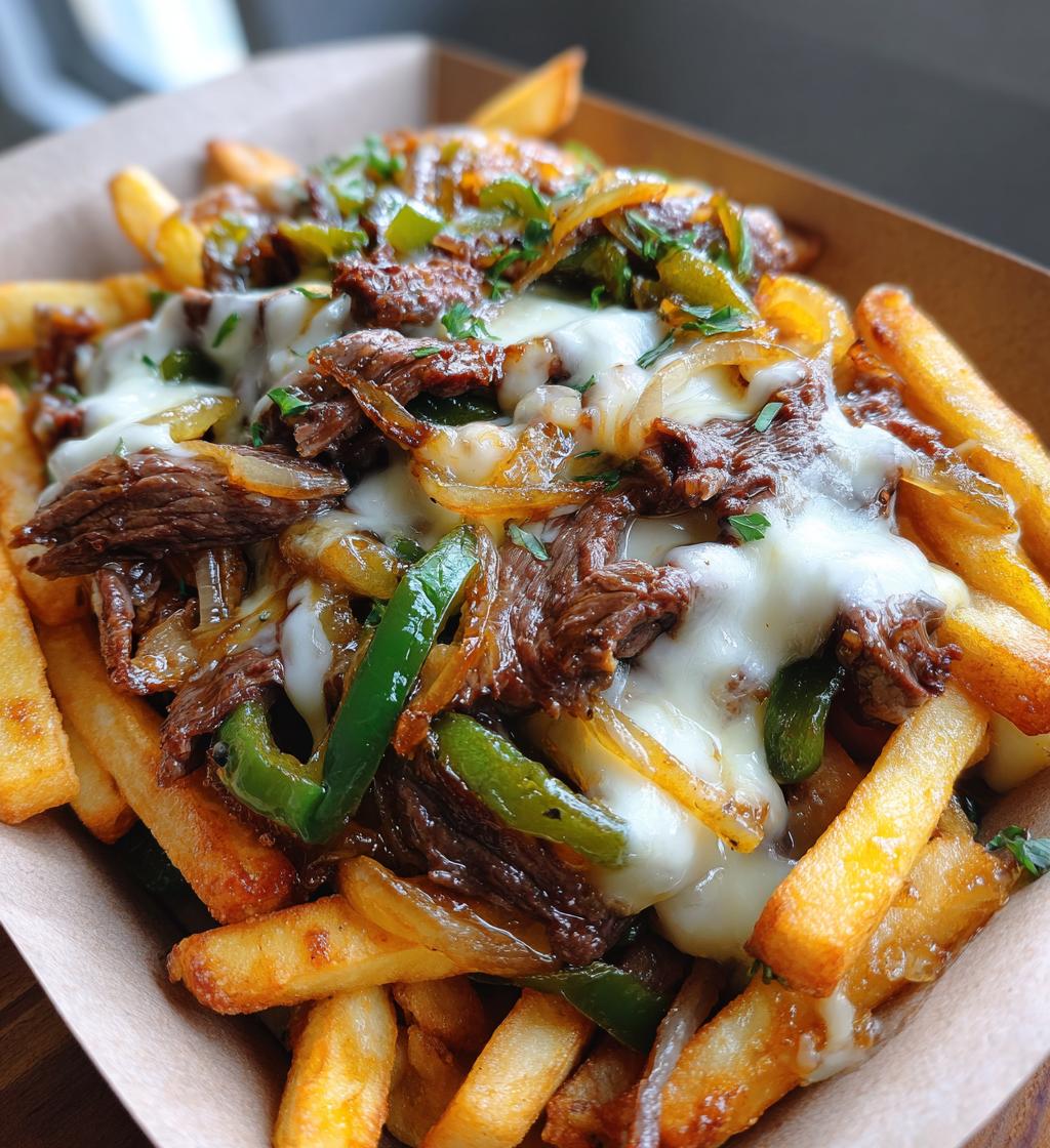 Philly Steak & Cheese Fries