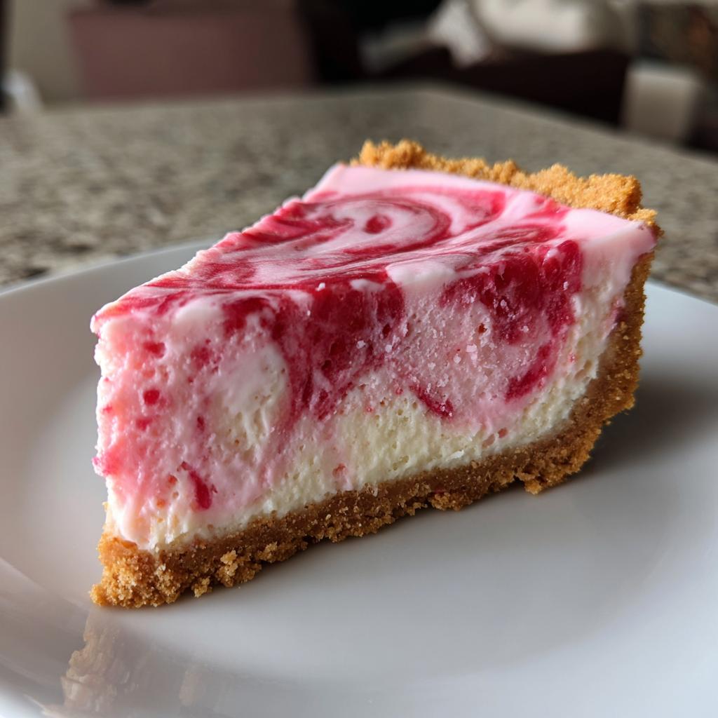 Dreamy 2-Layer Pink Velvet Raspberry Cheesecake Recipe