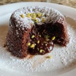 Pistachio Chocolate Lava Cakes