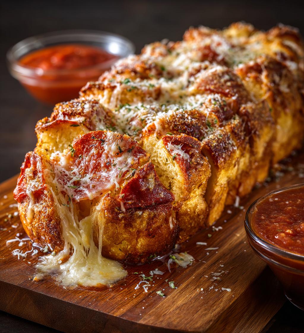 Pull-Apart Pizza Bread - detail 1