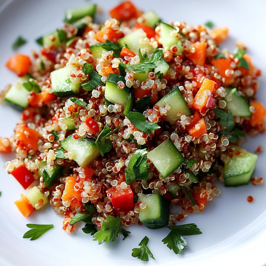 Ultimate 30-Minute Quinoa Veggie Salad – Perfection!