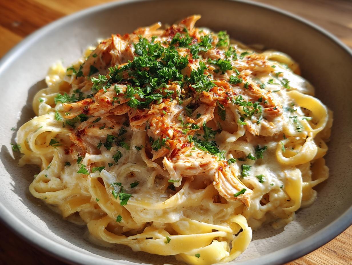 Slow Cooker Cajun Chicken Alfredo - detail 1