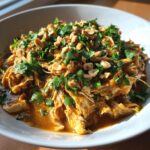 Slow Cooker Peanut Chicken + 8 Perfect Pairings for Dinner