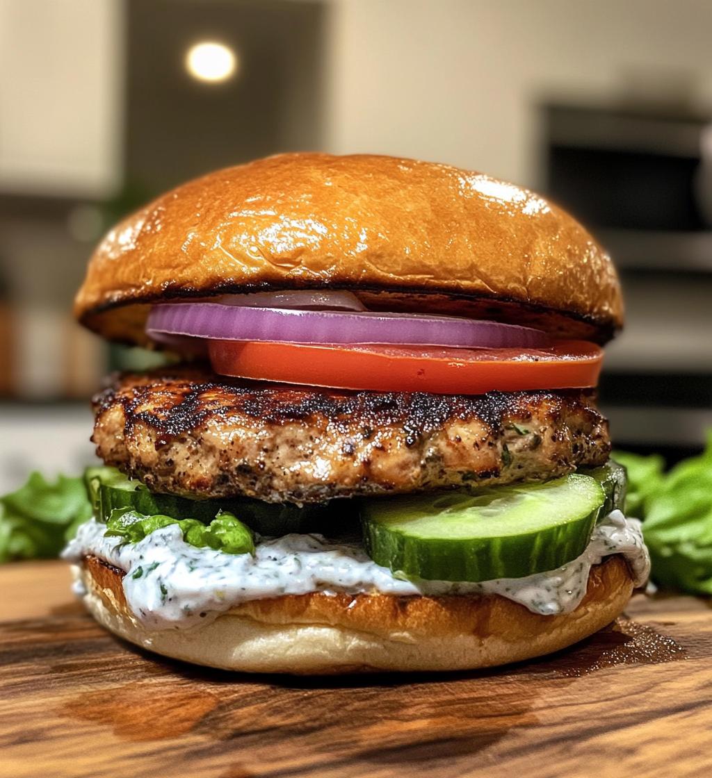 The Best Greek Chicken Burgers – A Mediterranean Twist on a Classic