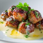 The Softest and Juiciest Greek Meatballs in Lemon Sauce