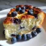 This Cottage Cheese Blueberry Cloud Bread