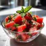 Watermelon Mint Salad