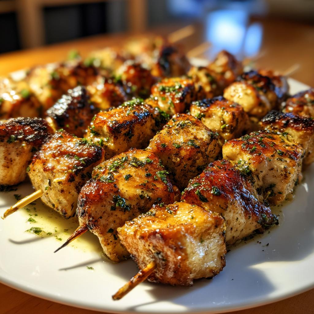 Air Fryer Chicken Skewers - detail 1
