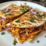 BBQ Pulled Chicken Quesadillas