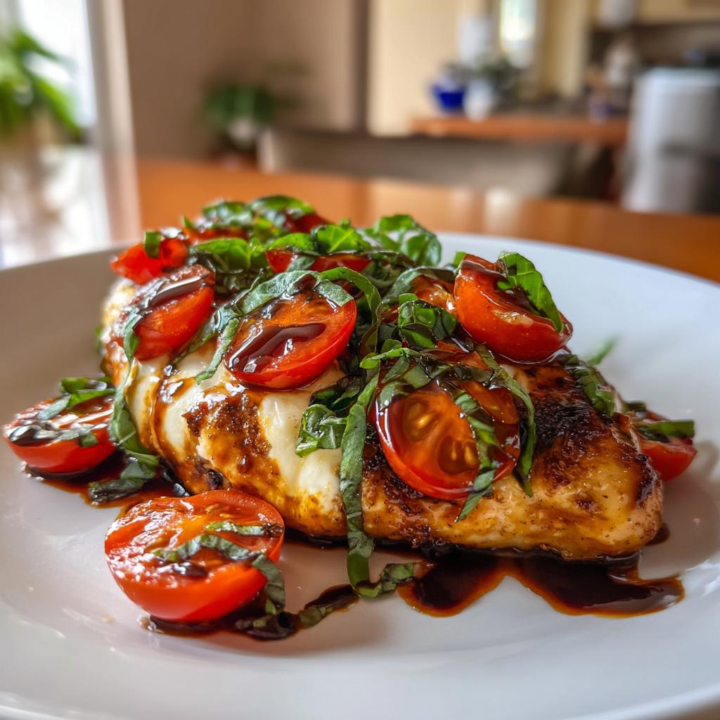 Baked Caprese Chicken - detail 1