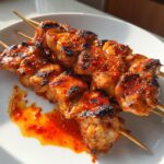 Bang Bang Chicken Skewers