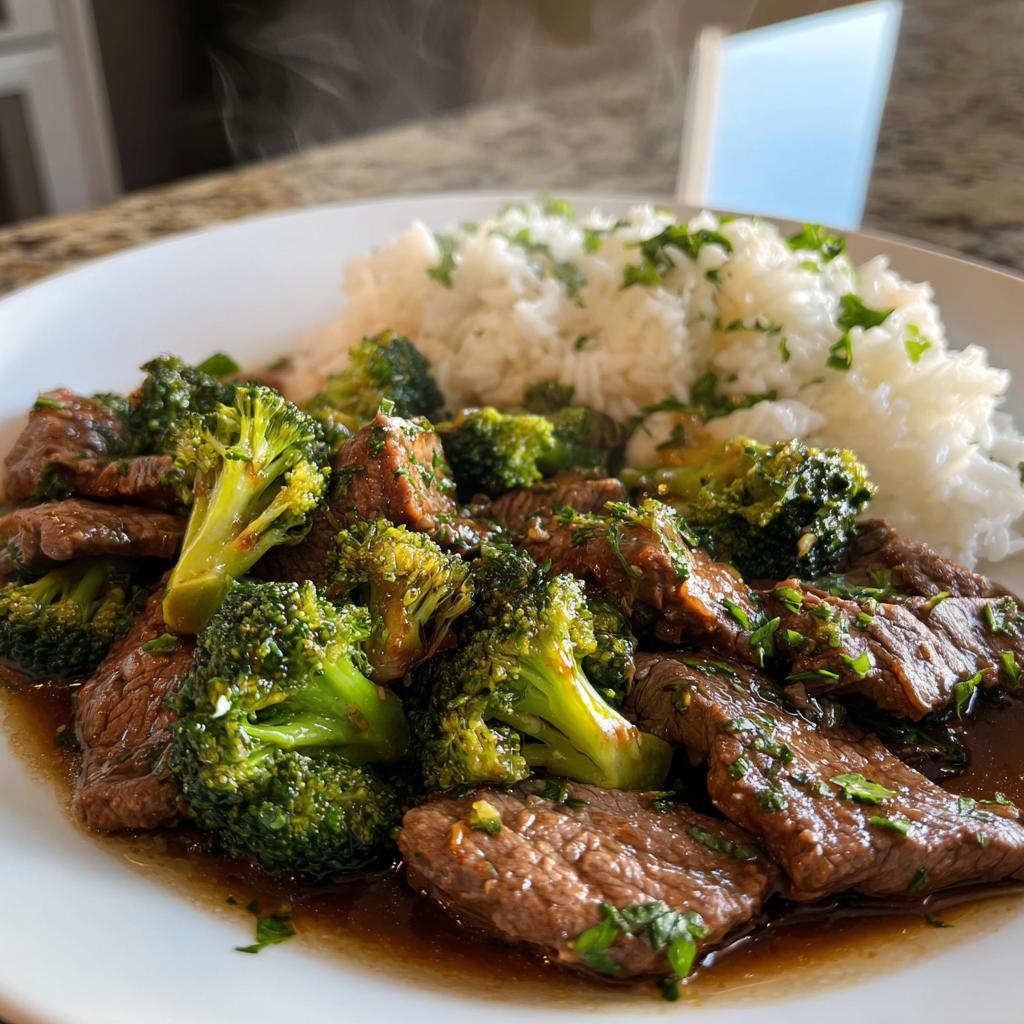 Beef and Broccoli Stir-Fry - detail 1