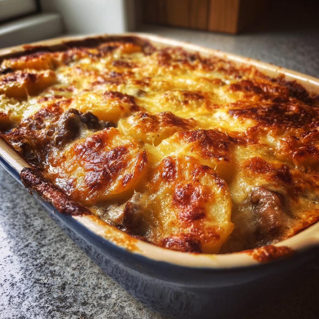Beef and Potato Casserole - detail 1