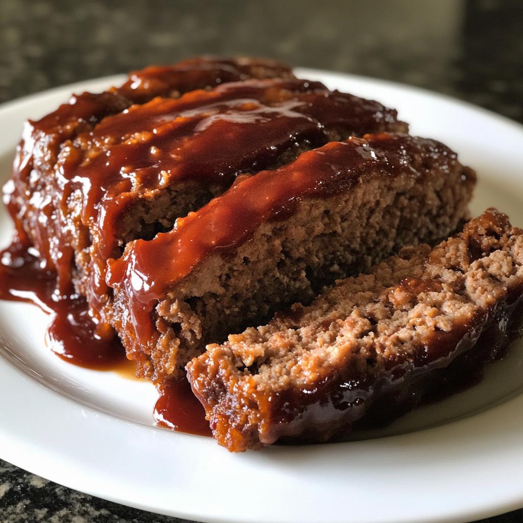 Brown Sugar Meatloaf - detail 1