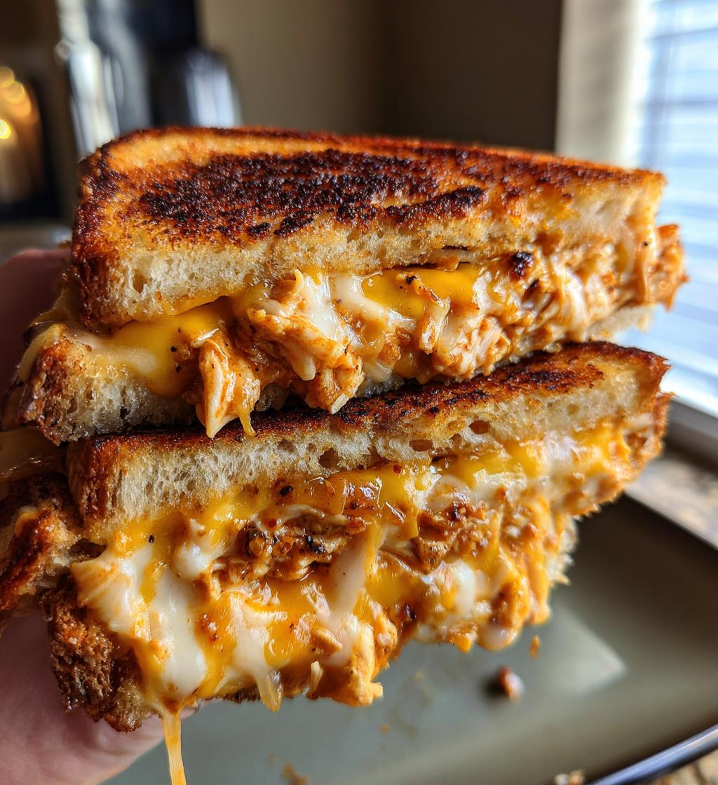 Buffalo Chicken & Onion Grilled Cheese [35 Minutes] - detail 1