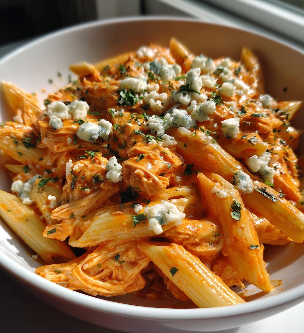 Buffalo Chicken Pasta